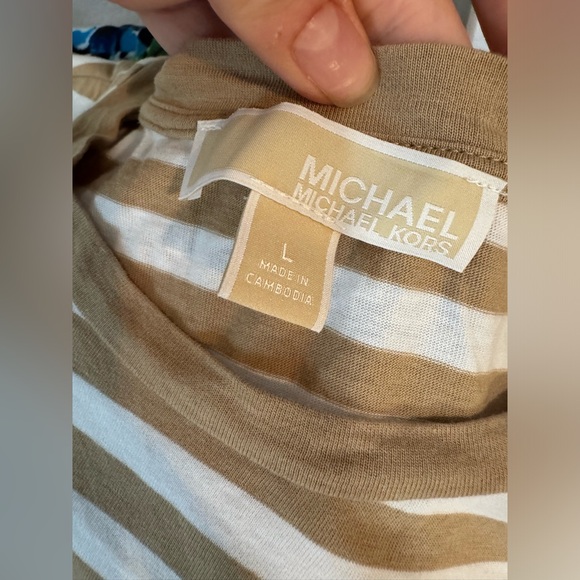 Michael Kors striped tee - Picture 7 of 9